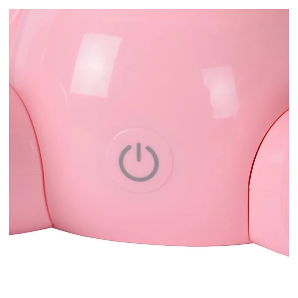 Lucide DODO RABBIT - Tischlampe Kinderzimmer - LED 3 StepDim - 1x3W 4000K - Rosa - detail 1